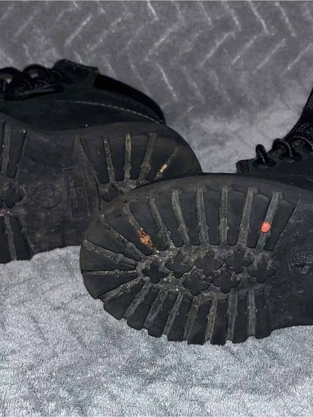 Timberland Kids Black Lace-Up Rugged Ankle Boot